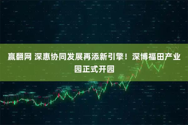 赢翻网 深惠协同发展再添新引擎!深博福田产业园正式开园