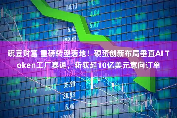 豌豆财富 重磅转型落地！硬蛋创新布局垂直AI Token工厂赛道，斩获超10亿美元意向订单