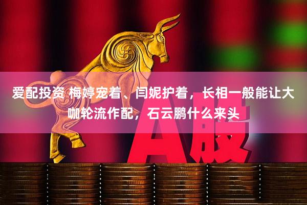 爱配投资 梅婷宠着、闫妮护着，长相一般能让大咖轮流作配，石云鹏什么来头
