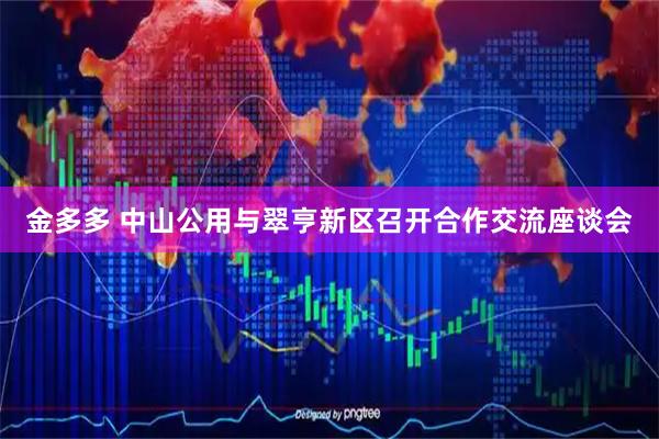 金多多 中山公用与翠亨新区召开合作交流座谈会