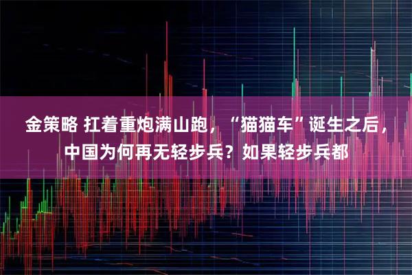 金策略 扛着重炮满山跑，“猫猫车”诞生之后，中国为何再无轻步兵？如果轻步兵都